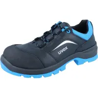 Uvex 9555243 2 xenova Chaussure basse S3 SRC, taille 43, noir/bleu