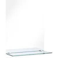 vidaXL Miroir mural avec étagère 50x70 cm Verre trempé