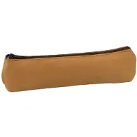 Oxford Trousse ELBA - 1 compartiment - 19 cm - Beige - Collège et lycée - Enfant garçon / fille