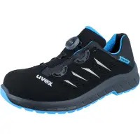 Uvex chaussures basses 2 tendance S1P bleu, noir largeur 11 Gr. 41