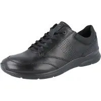 Ecco Chaussure à lacets 'Schnürschuh Herren 511734/51052 Echtleder in schwarz' noir