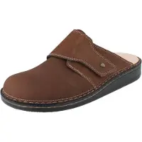 Finn Comfort Mule 'Pantolette Herren Amalfi nut Echtleder in braun' marron