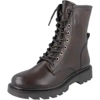 Tamaris Bottines à lacets brun foncé