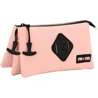 Prodg Salmon-Smart, étui à stylos triple compartiment, couleur saumon
