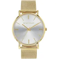 Tom Tailor Montre bracelet pour femme , avec bracelet en métal, couleur argent, étanche jusqu'à 3 bars, Gesc