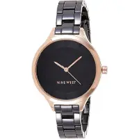 Nine west Montre analogique NW/2225BKRT