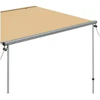 vidaXL Auvent de caravane 2,4x2x2,15 m Beige