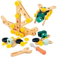 Janod Brico Kids - Baril 100 pcs