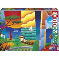 Educa Puzzle - - Philip Stanton. Penelope Attends - 2000 pièces - 96 x 68 cm - Pour adultes
