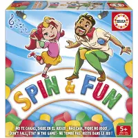 Educa Spin & Fun - Jeu d'équilibre - - Tests d'agilité et d'équilibre - 2 à 4 joueurs - À partir de 5 ans