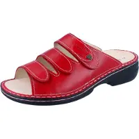 Finn Comfort Mule 'Pantolette Damen 02554 604420 Echtleder in rot' rouge