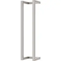 FortiFura Calvi Porte-serviettes - 60x12.5x12.5cm - Inox brossé SW539152