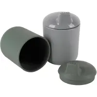 Dantoy Tiny Bio Sippy Cups tasse Olive/Mocca 0m+ 2 pcs