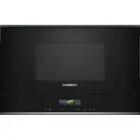 Siemens iQ700 BF722L1B1 micro-onde Noir Micro-onde simple Intégré 21 L 900 W
