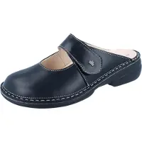 Finn Comfort Mule 'Pantolette Damen 02552 014099 Echtleder in schwarz' noir