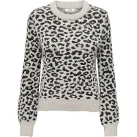 JDY Pull-over 'JDYLORRAINE' gris