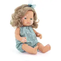 Miniland Poupée européenne 38cm - Poupée jouet éducatif pour enfants