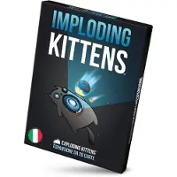 Exploding Kittens LLC Imploding Kittens (Ed. Italiana) (Italien, 2 - 6 Joueur)