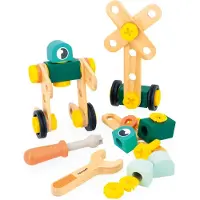 Janod Baril 50 Pieces Brico Kids - Jeu de Construction