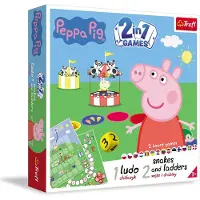 Trefl Games Porcelet Peppa 2v1 : Homme, ne sois pas méchant