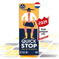 ATM Gaming Jeu d'Ambiance Quick Stop Version en néerlandais