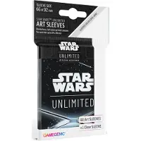 Ultra pro Star Wars : Unlimited Art Sleeves - Dos de carte noir