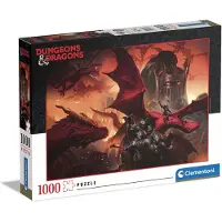 Clementoni Casse-tête Donjons et Dragons 1000 pièces