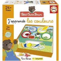 Educa Joc educativ , J'apprends les couleurs, carton, +2 ani, franceza