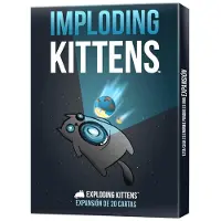 Asmodee Imploding Kittens Extension Jeu de cartes Argent Argent Taille unique