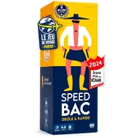 Cartamundi Jeu d’ambiance Speed Bac Drôle et Rapide