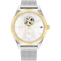 Tommy Hilfiger Mónica 38 Mm Woman Watch Argenté Femme