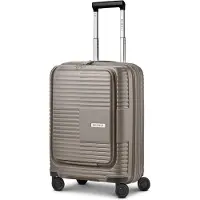 Redolz Essentials 17 2.0 : Valise cabine à 4 roulettes, 55 cm, avec compartiment pour ordinateur portable et soufflet extensible
