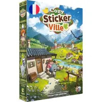 Asmodee Cozy Stickerville – Jeux Inattendus – Jeu narratif coopératif Legacy