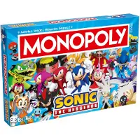 Winning Moves Monopoly Sonic en français – Jeu de société à partir de 8 ans – Société