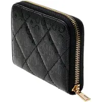 GUESS Femmes, Portefeuille, Libby SLG Zip Around Wallet, Noir