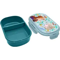 Kids Euroswan Boîte alimentaire - Frozen - avec ustensiles 3 en 1 - 21 x 14 x 6 cm