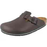 Birkenstock Hommes, Sandales, Sandales Boston PRO Soft Java, Marron, (41)