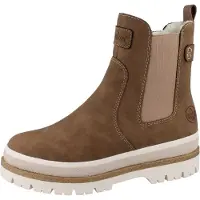 Rieker Chelsea Boots marron / blanc cassé