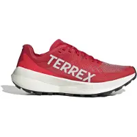 Adidas Chaussure de course 'Agravic Speed' gris clair / rouge
