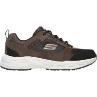 SKECHERS Baskets basses 'Oak Canyon' marron