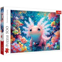 Trefl Puzzle Ambiance Mexicaine: Axolotl, 500 pièces de