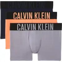 Calvin Klein Underwear Boxers 'Intense Power' bleu marine / pierre / orange / noir