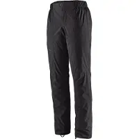 Patagonia - Pantalon technique de randonnée - W's Granite Crest Rain Pants Black en Nylon - Taille S - Noir