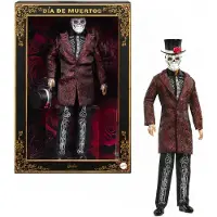 Mattel Poupée Ken Signature de Mattel, collection "Jour des Morts", pour enfants de 6 ans et plus, emballage d'origine légèrement endommagé