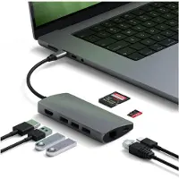 Satechi Hub USB-C Multi-Port Adapter Space Grey USB-C 8 in 1