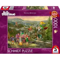 Schmidt Puzzle Petite sorcière Bibi : Une collection de petites sorcières 1000 pièces