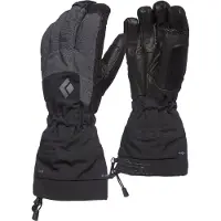Black Diamond - Gants d'alpinisme en PrimaLoft&reg; - Soloist Gloves Black en Cuir - Taille S - Noir