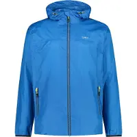 CMP Veste de pluie pour homme MAN JACKET RAIN FIX HOOD M885 CYANO S