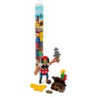 Plus plus Plus-Plus Pirate Tube de construction - 100 pièces.