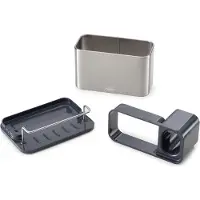 Joseph Joseph Rangement d'évier - - Surface - Inox - Noir - Gris anthracite